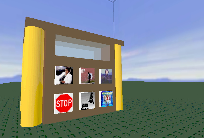 Musicbox in-game.